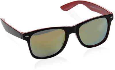 

Mango People Wayfarer Sunglasses(Golden