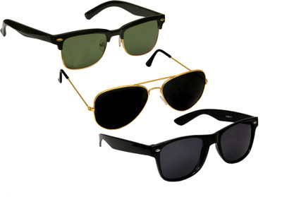 

Verre Wayfarer, Aviator, Wayfarer Sunglasses(For Boys)