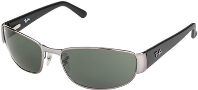

Ray-Ban Rectangular Sunglasses(Green)