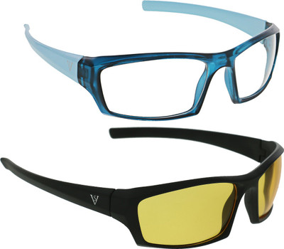

Vast New Day And Night Vision Driving Plus Summer Special Motorcycle Goggles, Multicolor