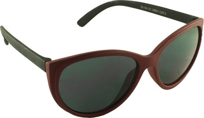 

Fluxx Cat-eye Sunglasses(Brown)
