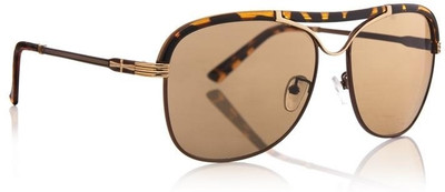 30% OFF on DE RENE Round Sunglasses(Brown)