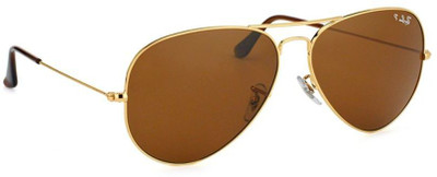 

Ray-Ban Aviator Sunglasses(Brown