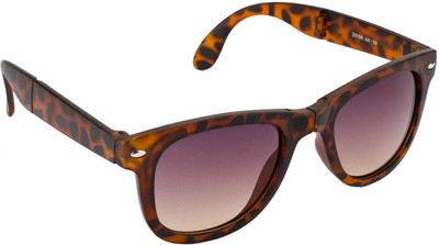 

Mango People Wayfarer Sunglasses(Brown