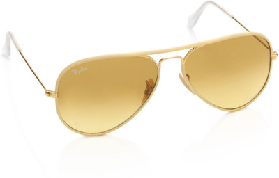 

Ray-Ban Aviator Sunglasses(Yellow