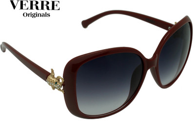 

Verre Over-sized Sunglasses(Brown)