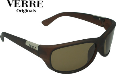 

Verre Round Sunglasses(Brown)