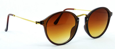 

Hrinkar Oval, Over-sized, Round, Spectacle , Sports, Wrap-around Sunglasses(Brown