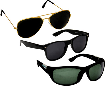 

Verre Wayfarer, Aviator, Wrap-around Sunglasses(For Boys)
