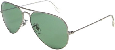 

Ray-Ban Aviator Sunglasses(Green
