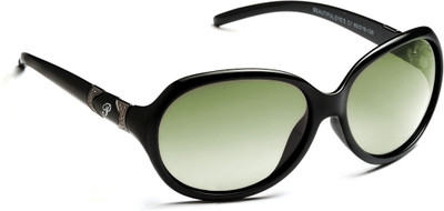PANACHE Round Sunglasses(For Women, Grey)