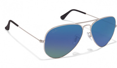 

Ray-Ban Aviator Sunglasses(Blue)