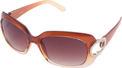 

IDEE Cat-eye Sunglasses(Brown)