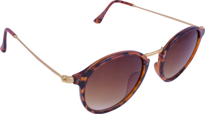 

Beauty & Beast Round Sunglasses(Multicolor)