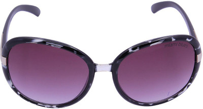 

Miami Blues Oval Sunglasses(Violet
