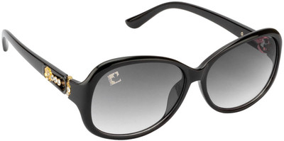68% OFF on Clark N' Palmer Over-sized Sunglasses(Grey)