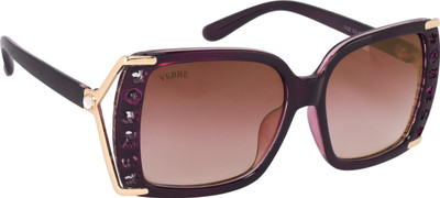 

Verre Over-sized Sunglasses(Brown)