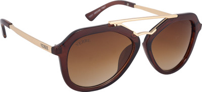 

Verre Oval Sunglasses(Brown)