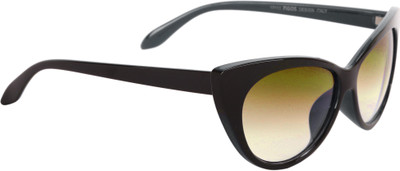 Camerii Rectangular Sunglasses(Black)