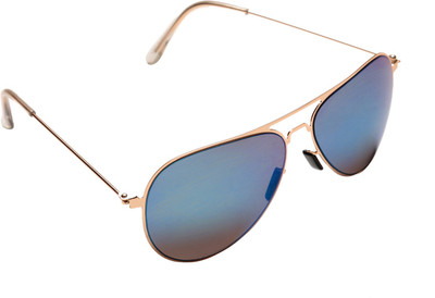 

saifi traders Aviator Sunglasses(Blue)