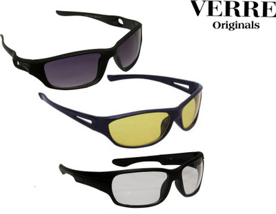 

Verre Round Sunglasses(Multicolor)