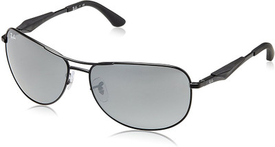 

Ray-Ban Rectangular Sunglasses(Black)