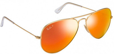 

Ray-Ban Aviator Sunglasses(Orange)