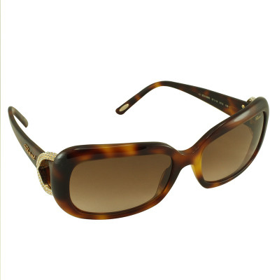 

Chopard Rectangular Sunglasses(Brown)