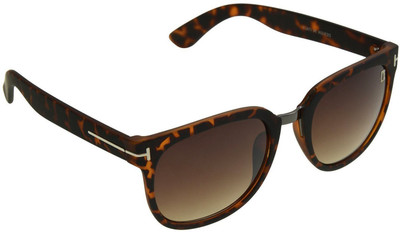 

Hell Blues Wayfarer Sunglasses(Brown)