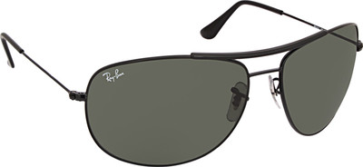 Ray-Ban Aviator Sunglasses(For Men, Green)