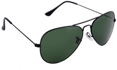 79% OFF on Abster Aviator Sunglasses(Green)