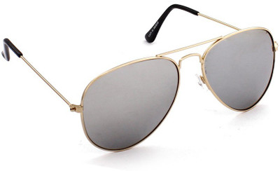 

Just Colours Aviator Sunglasses(Grey
