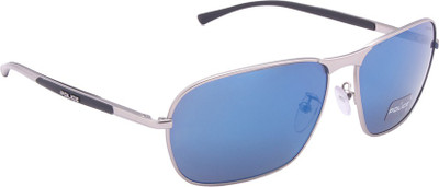 

Police Rectangular Sunglasses(Blue)