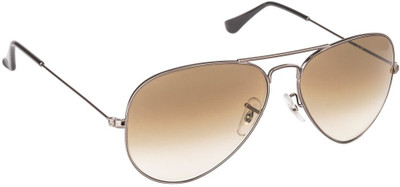 

Ray-Ban Aviator Sunglasses(Brown)