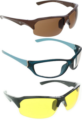 

Vast New Day And Night Vision Driving Plus Summer Special Motorcycle Goggles(Yellow), Multicolor