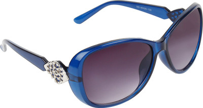 

Zyaden Oval Sunglasses(Violet