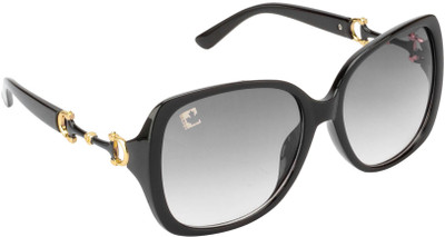 68% OFF on Clark N' Palmer Over-sized Sunglasses(Grey)