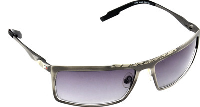 Tommy Hilfiger Rectangular Sunglasses(Grey)