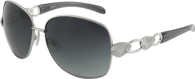 

IDEE Rectangular Sunglasses(Grey)