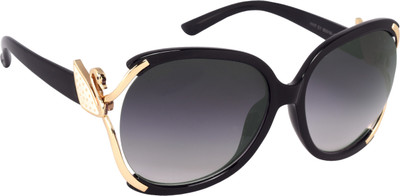 

Verre Over-sized Sunglasses(Black)