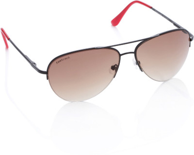 Fastrack Aviator Sunglasses(For Men & Women, Black)