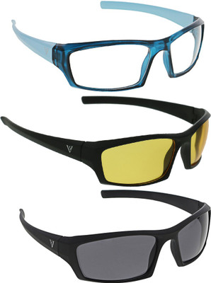 

Vast New Day And Night Vision Driving Plus Summer Special Motorcycle Goggles, Multicolor