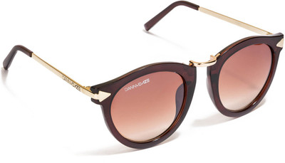 77% OFF on Danny Daze Round Sunglasses(Brown)