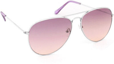 

Just Colours Aviator Sunglasses(Pink