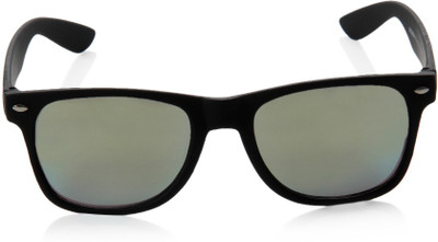 

Mango People Wayfarer Sunglasses(Green, Golden