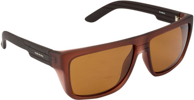 

Park Avenue Rectangular Sunglasses(Brown