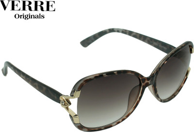 

Verre Over-sized Sunglasses(Violet)