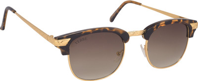 

Verre Clubmaster Sunglasses(Golden)