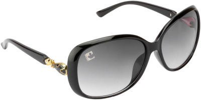 Clark N' Palmer Over-sized Sunglasses(Brown)