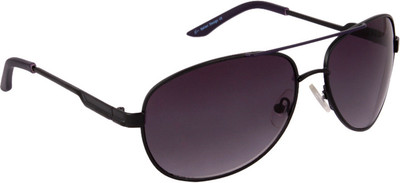 83% OFF on Ron Aviator Sunglasses(Grey)